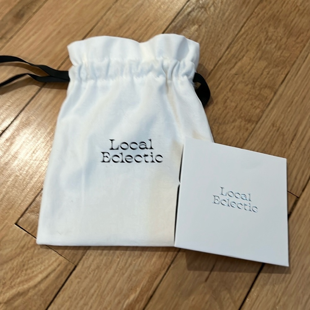 Local Eclectic Dust Bag and Polishing Cloth